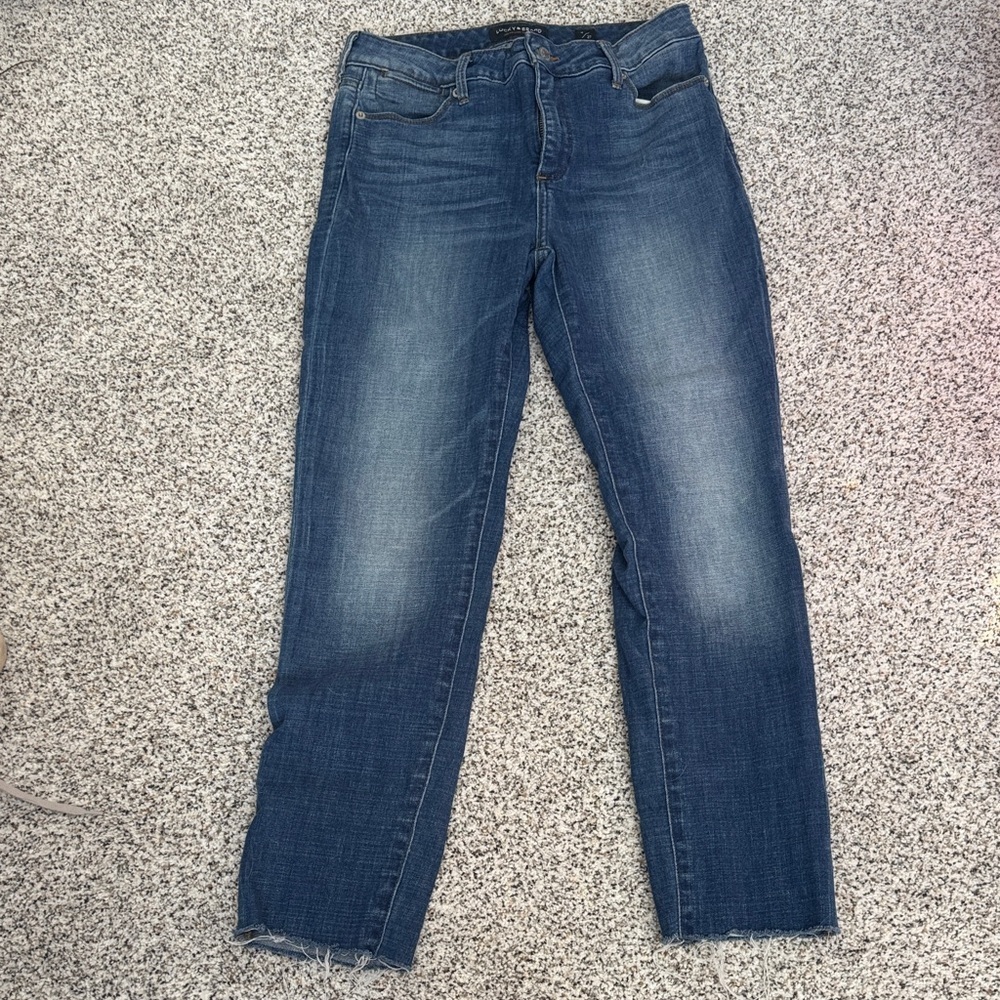 Lucky Brand Dark Blue Straight Leg Jeans